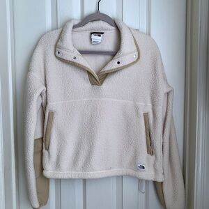 The North Face Off-White Fleece Jacket